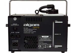 H600 Algam Lighting - Machine à brouillard 600W télécommande et DMX