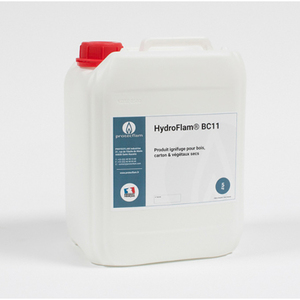 Produit ignifugeant Hydroflam BC11 pour la paille, carton et les végétaux secs 5kg