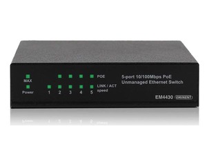 Injecteur switch POE 5 ports gigabit 30W max par port