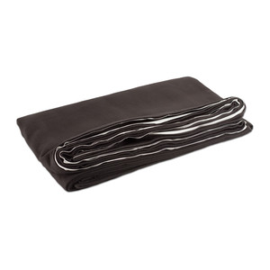 Jupe de scène pour praticable molleton 300g /m² noir H:1m longueur 2m avec velcro