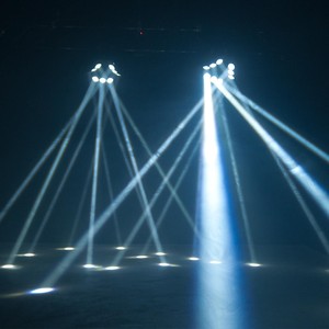 Multi Beam ADJ KAOS - 9x10WH - Effet à rotation Continu - 3x3 LEDs  RGBW10W