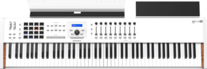 Clavier maître midi Arturia Keylab 88 MKII MIDI/USB finition blanc