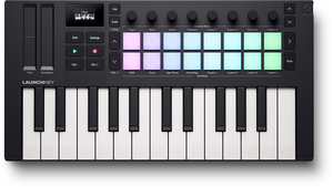LAUNCHKEY-MN25-MK4 Novation – Clavier maître 25 mini touches 16 pads 8 rotatifs