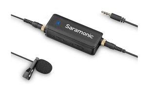 LAV MIC Saramonic mixeur audio micro lavalier pour Smartphone Camera, GoPro & enregistreur