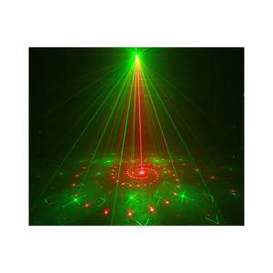 LIGHTBOX 80S Power lighting - multi effet 4 en 1 Sphéro + Crypto + Strike + laser bicolore