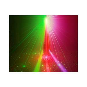 LIGHTBOX 80S Power lighting - multi effet 4 en 1 Sphéro + Crypto + Strike + laser bicolore