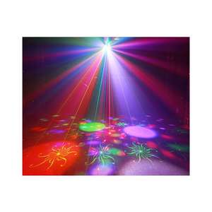 LIGHTBOX 80S Power lighting - multi effet 4 en 1 Sphéro + Crypto + Strike + laser bicolore