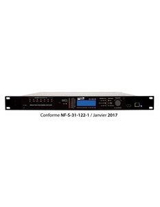 Limiteur et enregistreur de niveau sonore Audiopole SPL ONE par bande octave conforme décret 2017-1244