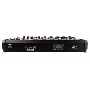 Libve-10 JB Systems - Table de mixage 10 entrées effet + USB + Bluetooth