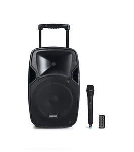 Malibu 110L Fonestar - Enceinte autonome batterie lithium USB SD bluetooth 10 pouce avec 1 micro sans fil