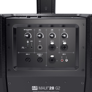MAUI28 G2 LD Systems Enceinte colonne amplifiée avec Mixage et bluetooth