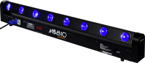 MB810 Algam Lighting - Barre led 8x10w RGBW motorisée