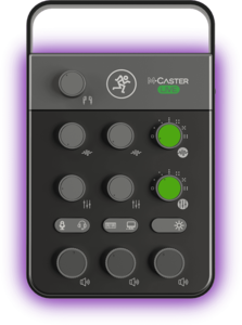 Mcaster Live Mackie - Mixer portable pour streaming avec processeur vocal