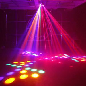 Meteor IX Power lighting - Effet 4 en 1 Wash flower strobe et laser vert rouge