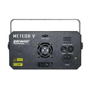 Meteor V Power lighting - Effet Led Wash Gobo et Laser