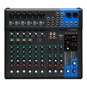 MG12XUK boutons Yamaha console de mixage 12 entrées avec effets et potentiomètres rotatifs