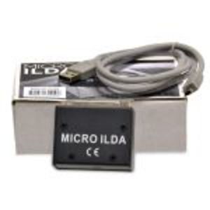 Interface et logiciel d'écriture laser ILDA Micro ILDA