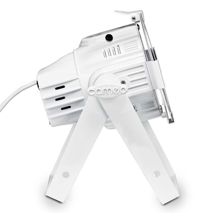 Mini PAR Cameo - Q 4W W WH - Projecteur PAR LED 7 x 4 W Blanc Chaud - Blanc Froid - boîtier blanc
