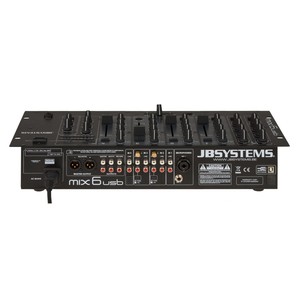 Mixage rackable JB System MIX6-USB 4 voies stéréo et 2 micro et talkover