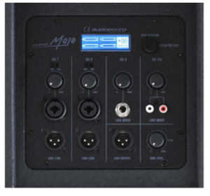 Mojo Signature Audiopĥony - Enceinte colonne double 12'' BT + mixer 1570W RMS 130dB
