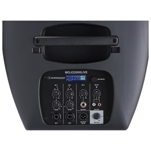 MOJO2000Live Audiophony - Système colonne amplifié 12pouces 127dB mixer et bluetooth + housses