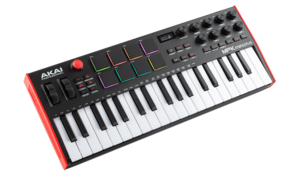 MPK mini plus Akai - Clavier Maître midi 37 notes 8 pads RVB 8 encodeurs