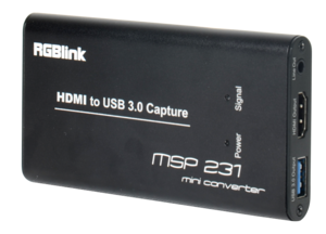 RGB LINK MSP231 CONVERTISSEUR HDMI VERS USB 3.0