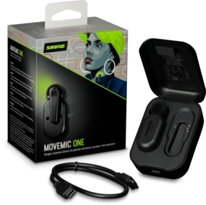 MV-ONE-Z6 Shure - Micro cravate sans fil pour podcast et streaming