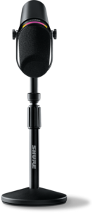 MV7+-K-BNDL Shure - Pack avec Micro podcast MV7+-K et Stand de table Shure