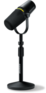 MV7+-K-BNDL Shure - Pack avec Micro podcast MV7+-K et Stand de table Shure