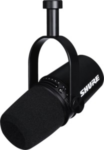 Shure MV7-K micro podcast et radio Dynamique USB et XLR
