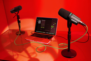 MV7I Shure - Micro Podcast avec interface USB + 1 entrée intégrée