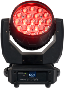 MW1915Z  FC DUO Algam lighting - Pack de 2 lyres Led Zoom 19X 15W en flightcase