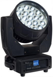 MW1915Z  FC DUO Algam lighting - Pack de 2 lyres Led Zoom 19X 15W en flightcase
