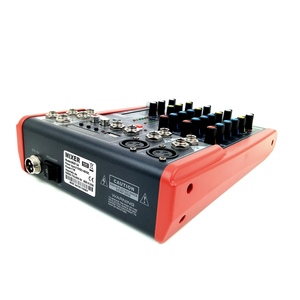 Table de mixage GLEMM MXP04 4 cannaux EQ 3 bandes et lecteur USB/MP3