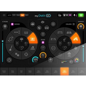 Interface et logiciel de commande DMX ADJ MyDMX Go