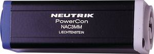 NAC3 MM-1 Neutrik - Adaptateur pour rallonge Powercon Bleu vers gris