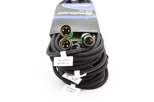 Pack de 4 câbles XLR micro et audio 5m