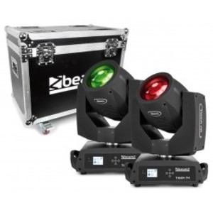 Pack de 2 Tiger 7R BeamZ lyres hybrides Beam Spot et Wash