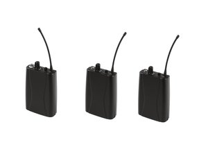 Pack 2 récepteurs et un émetteur Omnitronic WMT audio sans fil sur batterie