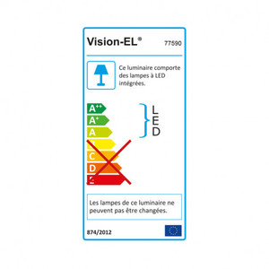 Panneaux LED 295 x 1195 mm 36W 3000°K