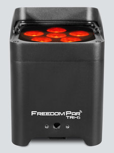 Freedom Par Tri-6 Chauvet, projecteur sur batterie avec Bluetooth et DMX