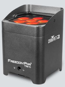 Freedom Par Tri-6 Chauvet, projecteur sur batterie avec Bluetooth et DMX