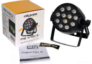 PARWASH12 Algam Lighting mini par led RGBW DMX ou auto pour déco