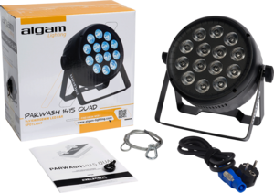 PARWASH1415-QUAD Algam Lighting – Projecteur led 14 x 15W RGB + blanc chaud 25°