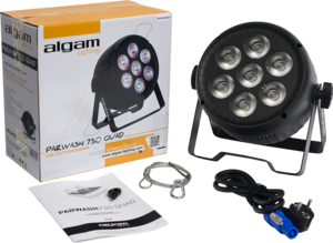 PARWASH730-QUAD Algam Lighting – Projecteur led 7X30W RGB + blanc chaud 25°