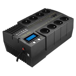 PB1000LCD Nitram onduleur de secours et régulateur de tension 1000VA 600w