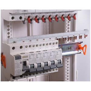 Peigne ou barre de pontage phase neutre universelle pour dijoncteur et différentiel OHMTEC