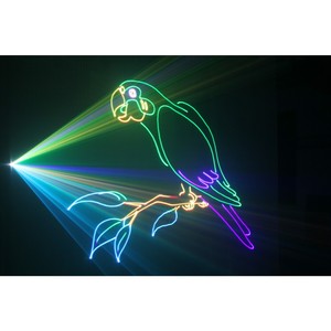BeamZ Professional Phantom 3000 Pure Diode Laser RGB Analog 40kpps avec flightcase