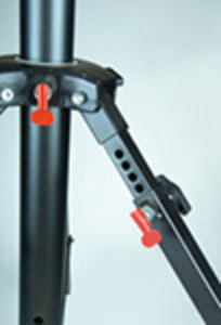 Pied à treuil noir ASD ALT 300